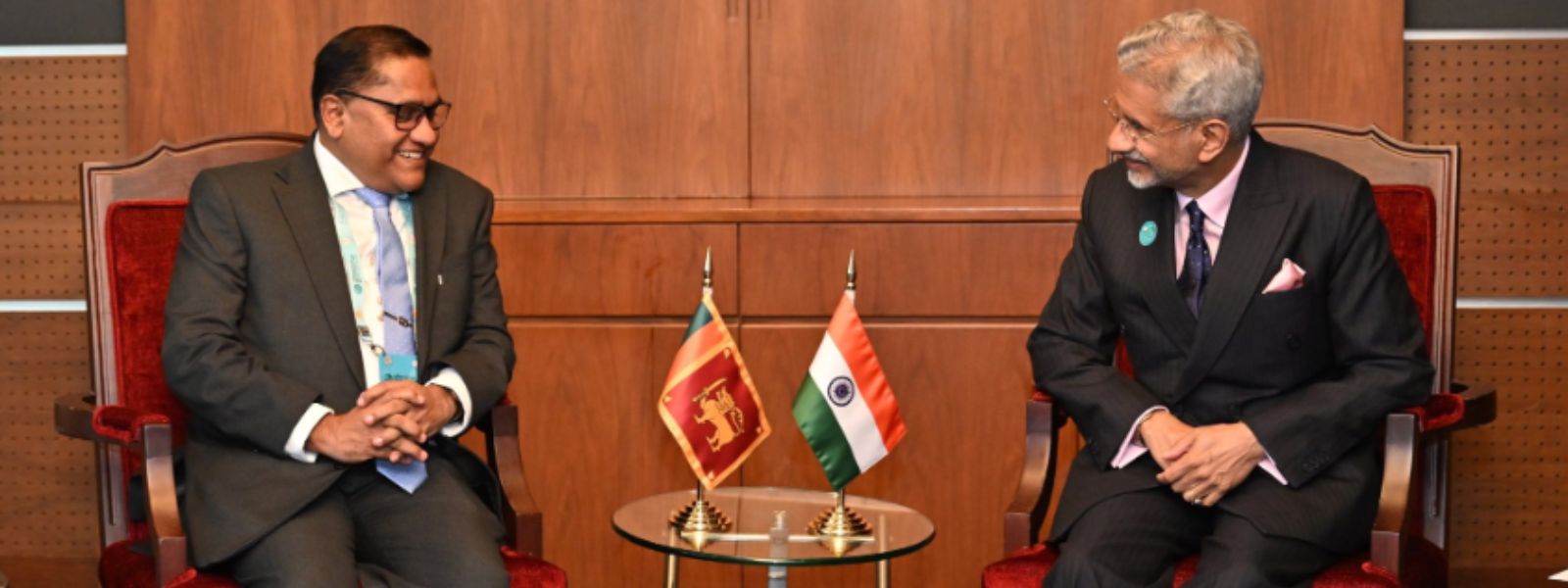 Dr. S. Jaishankar Meets Vijitha Herath